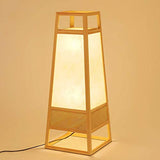 Lampe à poser en rotin, salon Étude de chambre à coucher, personnalité créative Lampadaires de style japonais (E27)