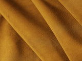 MICADONI Fauteuil Velours, Miley, 1 Place, Jaune, 109x85x74 Fabriqué en Europe