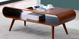 AG-Market Table Basse Vilda - Pieds Noyer - Coloris Noyer