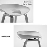 YLCJ Tabourets de Bar Chaise Repose-Pieds avec siège ABS Chaises de Salle à Manger Tabouret pour Le Petit déjeuner Cuisine Restaurant Pub | CAF; Tabouret de Bar Max. Charge 150kg Jambes de Bois