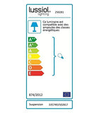 Luminaire Aina, suspension rotin, 60 W, naturel, ø 51 x H 29 cm