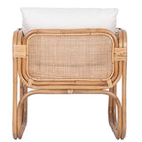 Casa Moro Fauteuil en rotin BIMA avec 2 coussins - Extra large - En rotin naturel - Qualité - Style bohème chic - Fauteuil rétro - Pour jardin, terrasse, salle à manger - CF2221