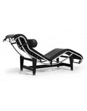 Fashion Commerce FC0160 Fauteuil Relax, Cuir, Noir, 160 x 54 x 50 cm