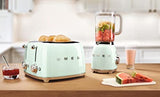 Smeg 770926338 Grille-Pain, Métal, Vert Pastel