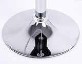 WOLTU 1 x Tabouret de Bar Design en Similicuir,Tabouret Anti-dérapante,Blanc BH11ws-1