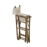 Duo de Chaises Pliables en Bambou - LIAVO - L 58 x l 44 x H 88 - Neuf