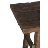 Paris Prix - Console en Bois Janko 140cm Marron