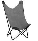 THE HOME DECO FACTORY Butterfly Fauteuil Papillon, Coton, Multicolore, 70 x 77 x 101 cm