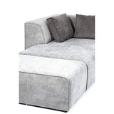 Canapé Infinity Antique Ottoman gauche gris Kare Design