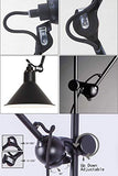 Simplicité élégante Appliques Murales Loft Vintage Appliques Murales Industrielles Longue Perche Levage Bras Oscillant Réglable Grande Applique Finitions Métallisées avec Abat-Jour en Métal E27 for Sa