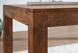 FineBuy Table à Manger Bois Massif Table de Cuisine Design Sheesham 120 x 60 cm | Table de Salle à Manger Style Maison de Campagne Table en Bois Meubles en Bois Naturel Salle à Manger Meubles