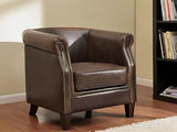 Fauteuil Club 100% Cuir Vieilli ENGUERRAND