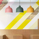 Applique Murale En Acier Inoxydable Xungzl 1-Light Simple Creative fer Pendentif Métal Lumière moderne Salon Restaurant à la décoration Lustre Lampe plafond nordique Fer réglable suspendu Lampe suspen