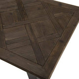 MACABANE DALIE Table, Sapin, Noir, 120X66X41