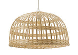 Luminaire Phuket 60, suspension bambou, 60 W, naturel, ø 60 x H 33 cm