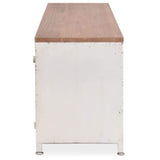 vidaXL Meuble TV 120x30x40 cm Blanc Socle de Télévision Support de Télévision