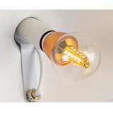 Bras Long Applique Murale Interieur avec Interrupteur Industrielle Lampe Murale Vintage Retro Bras Articule Pivotant Créative Design Luminaire de Lecture Lumiere Chevet Eclairage Chambre Métal Noir 1
