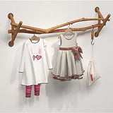 Porte manteau Porte-manteau mural rétro, Cintre de branche d'arbre en bois, Tringle à vêtements suspendue de décoration murale, Présentoir de vêtements pour magasin de vêtements/maison