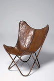 Kare 73490 Siège Butterfly Marron 107 x 8 x 76 cm