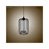 HomeLava Lustre Suspension en Verre E27 70W Lampe Abat-jour H34cm Luminaire Moderne Décoration, pour Salle,Cuisine,Salon,Chambre d'enfant (Café)