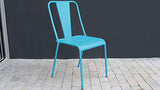 Oviala Chaise de Jardin en métal, Dieppe