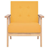 vidaXL Fauteuil Tissu Chaise de Salon Meuble Mobilier de Chambre à Coucher