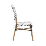 ROTIN DESIGN Chaise CLAR - Polyrotin/Aluminium