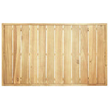 Goliraya Table Basse Bois d'Acacia Solide et Durable Style Vintage 100x60x25 cm