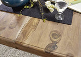 Table Basse 160x80cm - Bois Massif de Palissandre laqué - Inspiration Ethnique-Coloniale - Opium #634