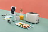 SMEG TSF01CREU Grille-pain, 950 W, 1.5 liters, Crème