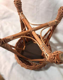 Rattan im Trend Tabouret en rotin pour enfant Marron naturel
