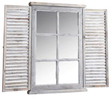 AUBRY GASPARD Miroir en Bois teinté Vieilli Taille 2