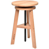 Artina Tabouret de Dessin Arles - en Bois de hêtre Massif – Tabouret Artiste réglable en Hauteur de 42 à 60cm – Tabouret Bois