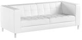 Relaxima Standing Canapé Fixe 3 Places Bois Blanc 201 x 89 x 71 cm