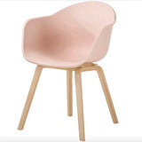 Damiware Romeo Ensemble de 2 | Chaises Tendance rétro | Chaises à Manger | Rose (Rose)