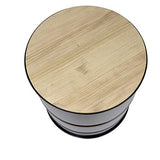 DS Dropshipping Table Basse bidon Industriel Metal 46,5cm dia x 50cm