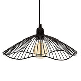 Atmosphera - Suspension en métal Filaire Noir D34 cm Galt