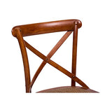 Biscottini Chaise de cuisine en bois 86 x 42 x 46 cm | Chaises de cuisine en bois Made in Italy | Chaises vintage pour salle à manger | Chaises bois cuisine et jardin