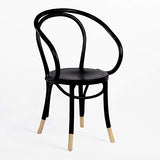 SKLUM Chaise Teno avec accoudoirs Noir - (Plus de Couleurs)