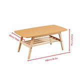 LYLY Petite Table de café pour Salon Maison Petit Appartement Bois Massif Nordique Simple Table Basse Moderne Simple