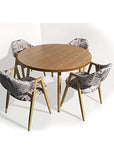 Menzzo Table Ronde scandinave Nora Frêne