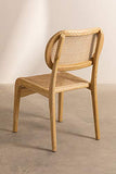 SKLUM Chaise pour Salle à Manger en Bois d'Orme Asly Bois Naturel