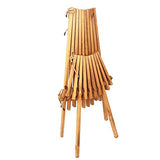 BOGATECO Transat Pliable en Bois de Jardin | 100 x 55 x 30 cm | Longueur du Dossier 90 cm | Lit de Soleil | Chaise Longue Relax de Plage | Confortable, Stable et Fonctionnel | Brun
