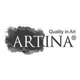 Artina Tabouret de Dessin Arles - en Bois de hêtre Massif – Tabouret Artiste réglable en Hauteur de 42 à 60cm – Tabouret Bois