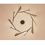 Créatif Moderne Simple Et Élégant Feuille De Bambou Lustre Salon Salle À Manger Hôtel Clubhouse Éclairage Du Hall (Size : 10 heads)