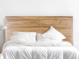 Vente-unique - Tête de lit HERKI - 170 cm - Teck - Coloris : Naturel