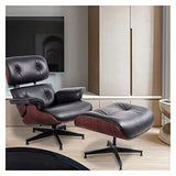 Fauteuil inclinable pivotant et inclinable pour le salon, le bureau, le salon, le salon, le bureau, le fauteuil inclinable et ottoman avec bascule et pieds de rangement ronds
