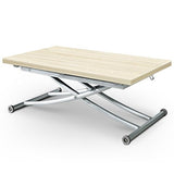 Intense Déco - Table basse relevable Philadelphia Chêne clair