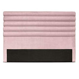 Paris Prix - Tête De Lit Design bombé 140cm Rose