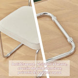 Chaises Salle Manger Lot 2, Chaise Blanche Chaises de Cuisine Tapissées avec Dossier en Rotin, Lot de Chaise en Rotin avec Base en Acier pour Cuisine Salon Chambre à Coucher